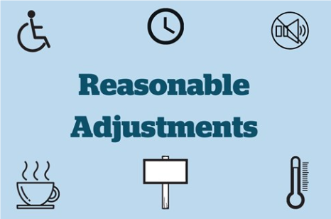 reasonable adjustments